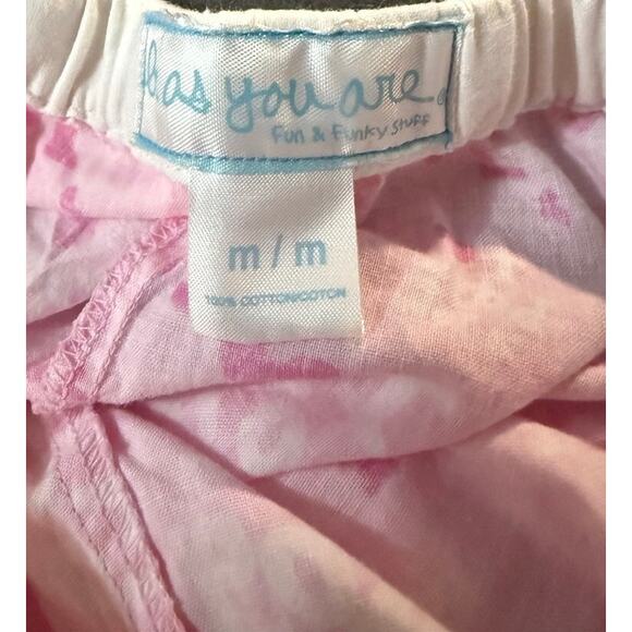 Be As You Are Fun & Funky Novelty Lounge Pants, "I Love Boys", Medium - Picture 4 of 4